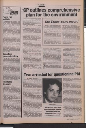   The Pacific Tribune - Monday, October 24, 1988   , page 5