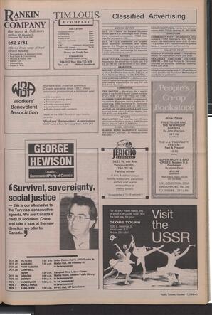   The Pacific Tribune - Monday, October 17, 1988   , page 11