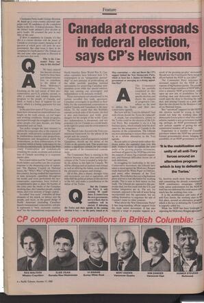   The Pacific Tribune - Monday, October 17, 1988   , page 6