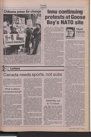   The Pacific Tribune - Monday, October 17, 1988   , page 3