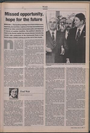   The Pacific Tribune - Wednesday, June 15, 1988   , page 9