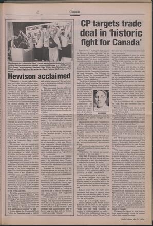   The Pacific Tribune - Wednesday, May 25, 1988   , page 3