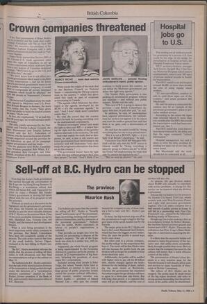   The Pacific Tribune - Wednesday, May 11, 1988   , page 3