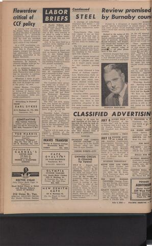   The Pacific Tribune - Friday, July 6, 1956   , page 7