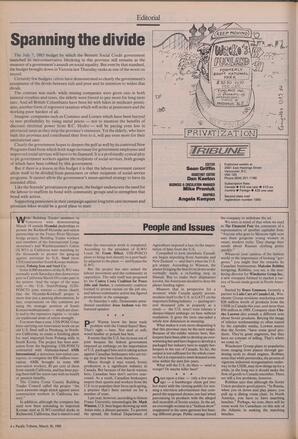   The Pacific Tribune - Wednesday, March 30, 1988   , page 4