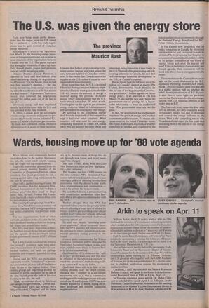   The Pacific Tribune - Wednesday, March 30, 1988   , page 2