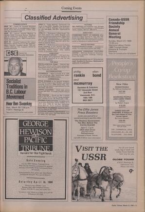   The Pacific Tribune - Wednesday, March 23, 1988   , page 11
