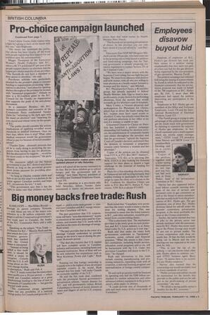   The Pacific Tribune - Wednesday, February 10, 1988   , page 3