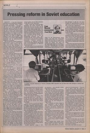   The Pacific Tribune - Wednesday, January 27, 1988   , page 9