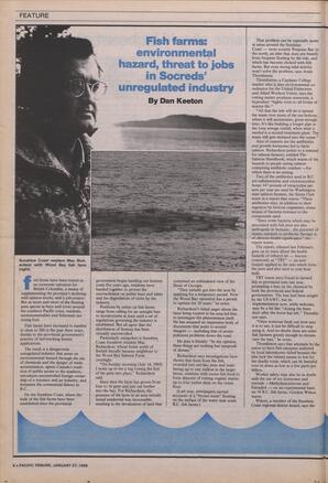   The Pacific Tribune - Wednesday, January 27, 1988   , page 6