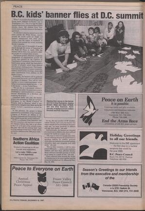   The Pacific Tribune - Wednesday, December 16, 1987   , page 10