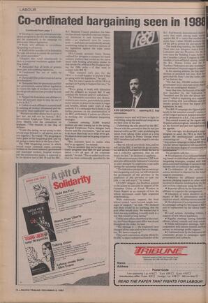   The Pacific Tribune - Wednesday, December 2, 1987   , page 12