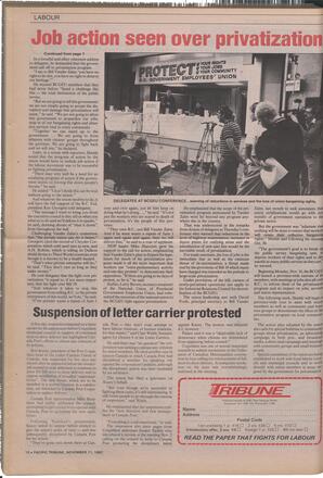   The Pacific Tribune - Wednesday, November 11, 1987   , page 12