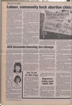   The Pacific Tribune - Wednesday, October 21, 1987   , page 2