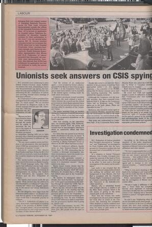   The Pacific Tribune - Wednesday, September 30, 1987   , page 12