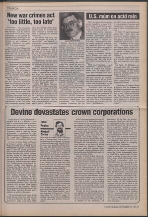   The Pacific Tribune - Wednesday, September 30, 1987   , page 5