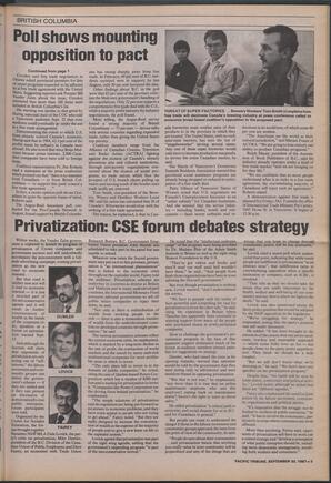   The Pacific Tribune - Wednesday, September 30, 1987   , page 3