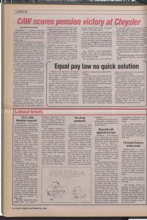   The Pacific Tribune - Wednesday, September 23, 1987   , page 6