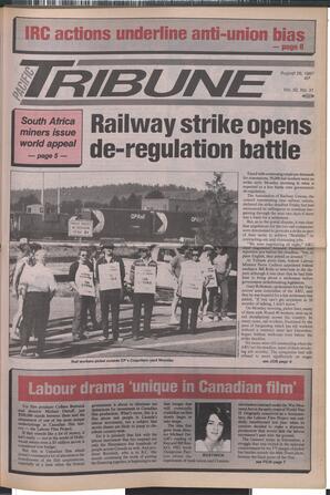   The Pacific Tribune - Wednesday, August 26, 1987   , page 1