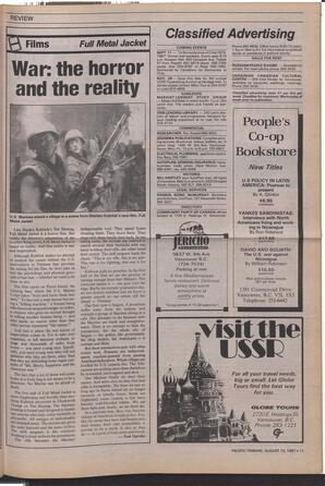   The Pacific Tribune - Wednesday, August 12, 1987   , page 11