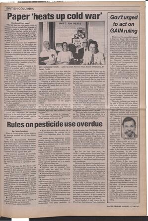   The Pacific Tribune - Wednesday, August 12, 1987   , page 3