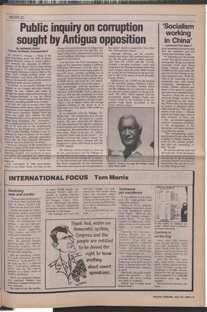   The Pacific Tribune - Wednesday, July 22, 1987   , page 9