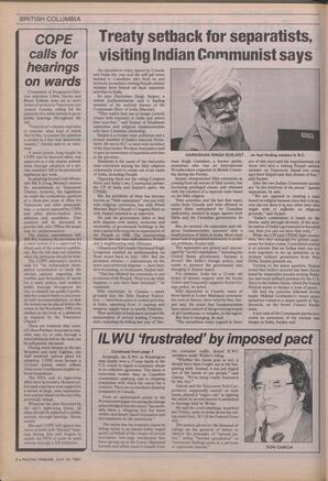   The Pacific Tribune - Wednesday, July 22, 1987   , page 2