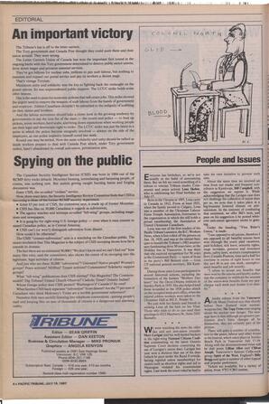   The Pacific Tribune - Wednesday, July 15, 1987   , page 4