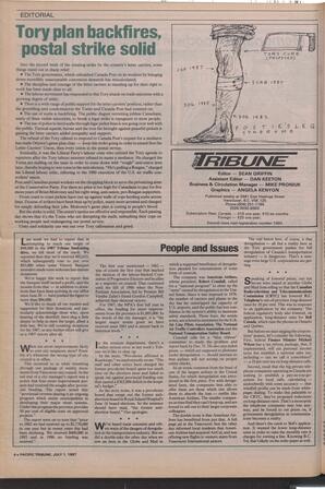   The Pacific Tribune - Wednesday, July 1, 1987   , page 4