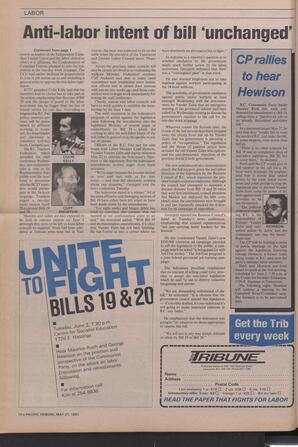   The Pacific Tribune - Wednesday, May 27, 1987   , page 12