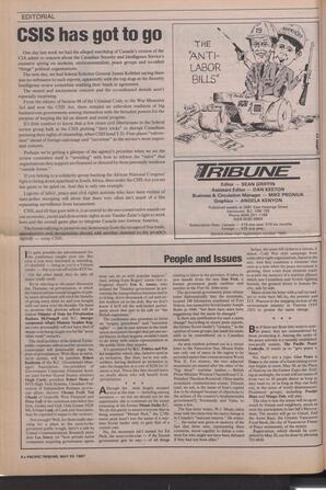   The Pacific Tribune - Wednesday, May 20, 1987   , page 4