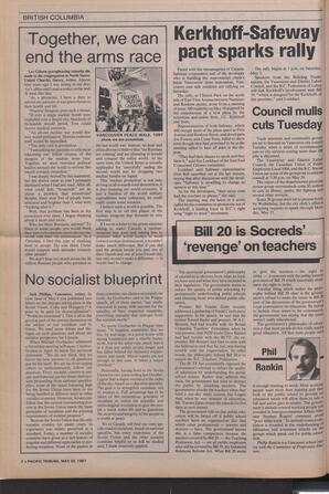  The Pacific Tribune - Wednesday, May 20, 1987   , page 2