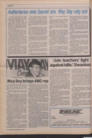   The Pacific Tribune - Wednesday, May 6, 1987   , page 12