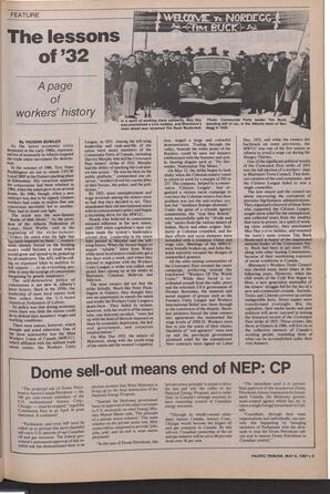   The Pacific Tribune - Wednesday, May 6, 1987   , page 5