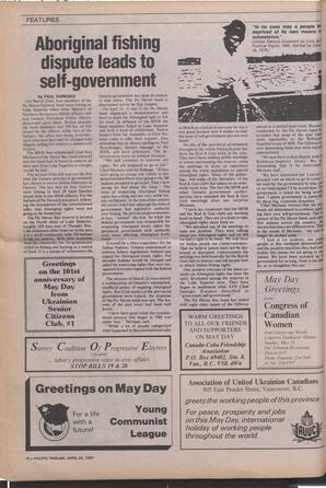   The Pacific Tribune - Wednesday, April 29, 1987   , page 16