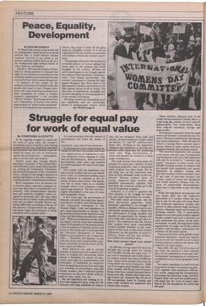   The Pacific Tribune - Wednesday, March 4, 1987   , page 6