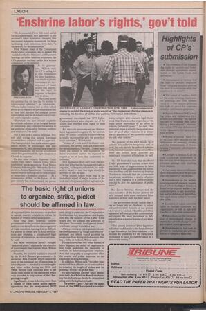  The Pacific Tribune - Wednesday, February 4, 1987   , page 12