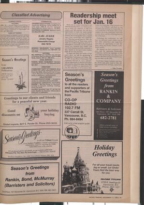   The Pacific Tribune - Wednesday, December 17, 1986   , page 31