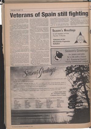   The Pacific Tribune - Wednesday, December 17, 1986   , page 22