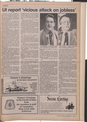   The Pacific Tribune - Wednesday, December 17, 1986   , page 5