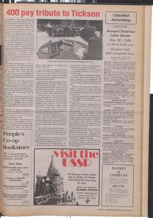   The Pacific Tribune - Wednesday, November 26, 1986   , page 15