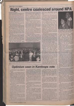   The Pacific Tribune - Wednesday, November 19, 1986   , page 2