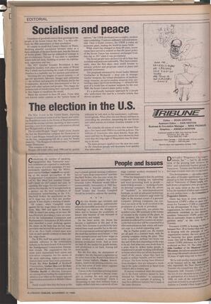   The Pacific Tribune - Wednesday, November 12, 1986   , page 4