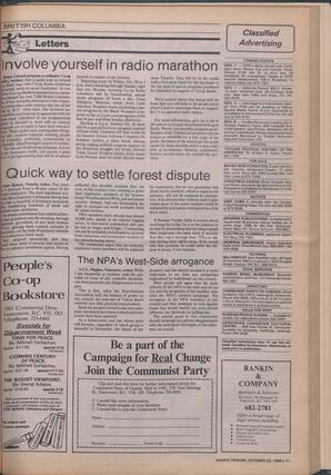   The Pacific Tribune - Wednesday, October 22, 1986   , page 11