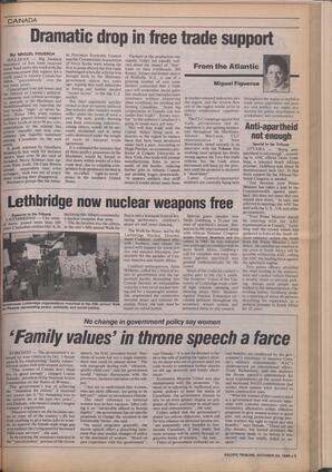   The Pacific Tribune - Wednesday, October 22, 1986   , page 5