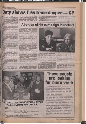   The Pacific Tribune - Wednesday, October 22, 1986   , page 3