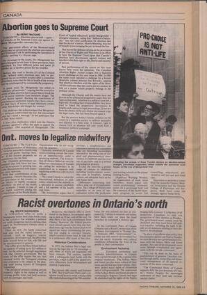   The Pacific Tribune - Wednesday, October 15, 1986   , page 5
