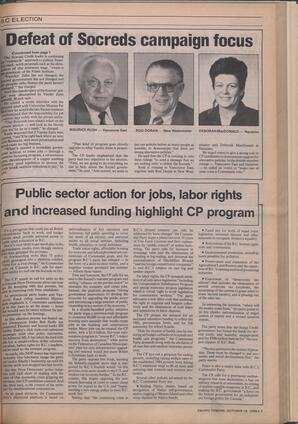   The Pacific Tribune - Wednesday, October 15, 1986   , page 3