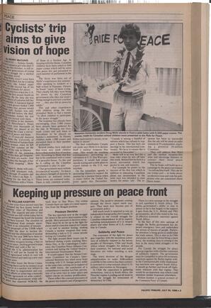   The Pacific Tribune - Wednesday, July 30, 1986   , page 3