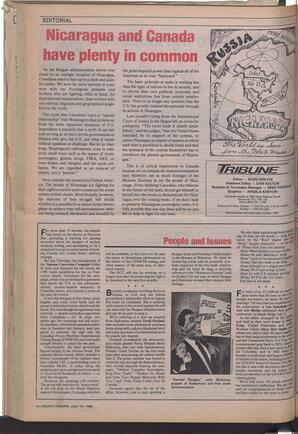   The Pacific Tribune - Wednesday, July 16, 1986   , page 4